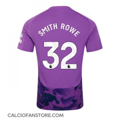 Maglia Calcio Fulham Emile Smith Rowe #32 Terza Divisa 2024-25 Manica Corta